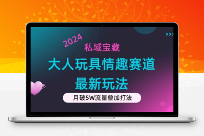 私域宝藏：大人玩具情趣赛道合规新玩法，零投入，私域超高流量成单率高